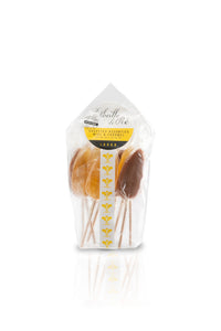 Lecca lecca al caramello e miele